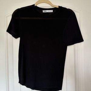 Zara Black Shirt